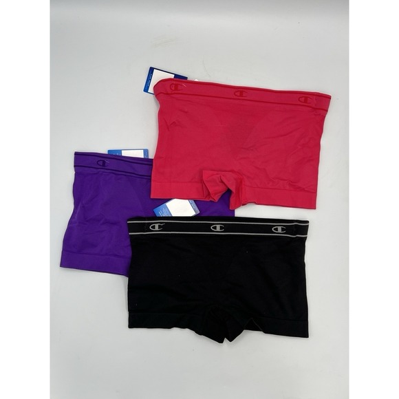 Women's Champion Fitness BOYSHORT Underwear Panties 3 Pair Small NWT - Picture 2 of 3